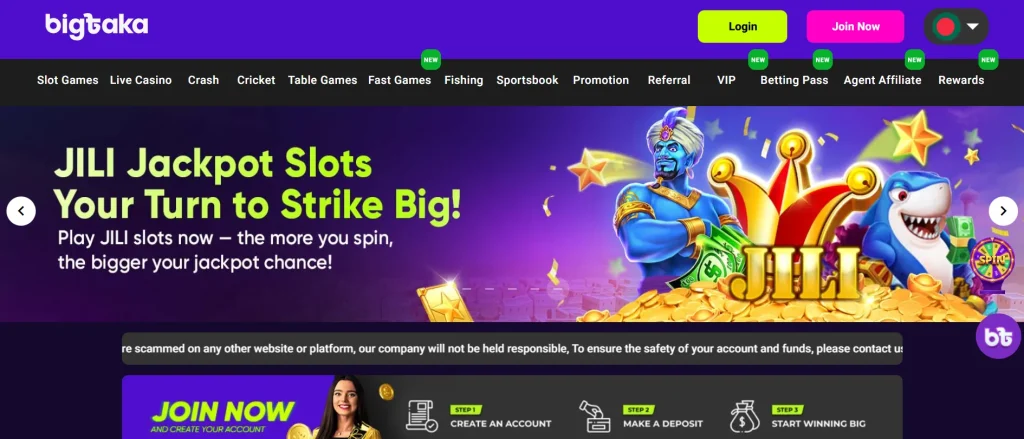 Bigtaka Login 